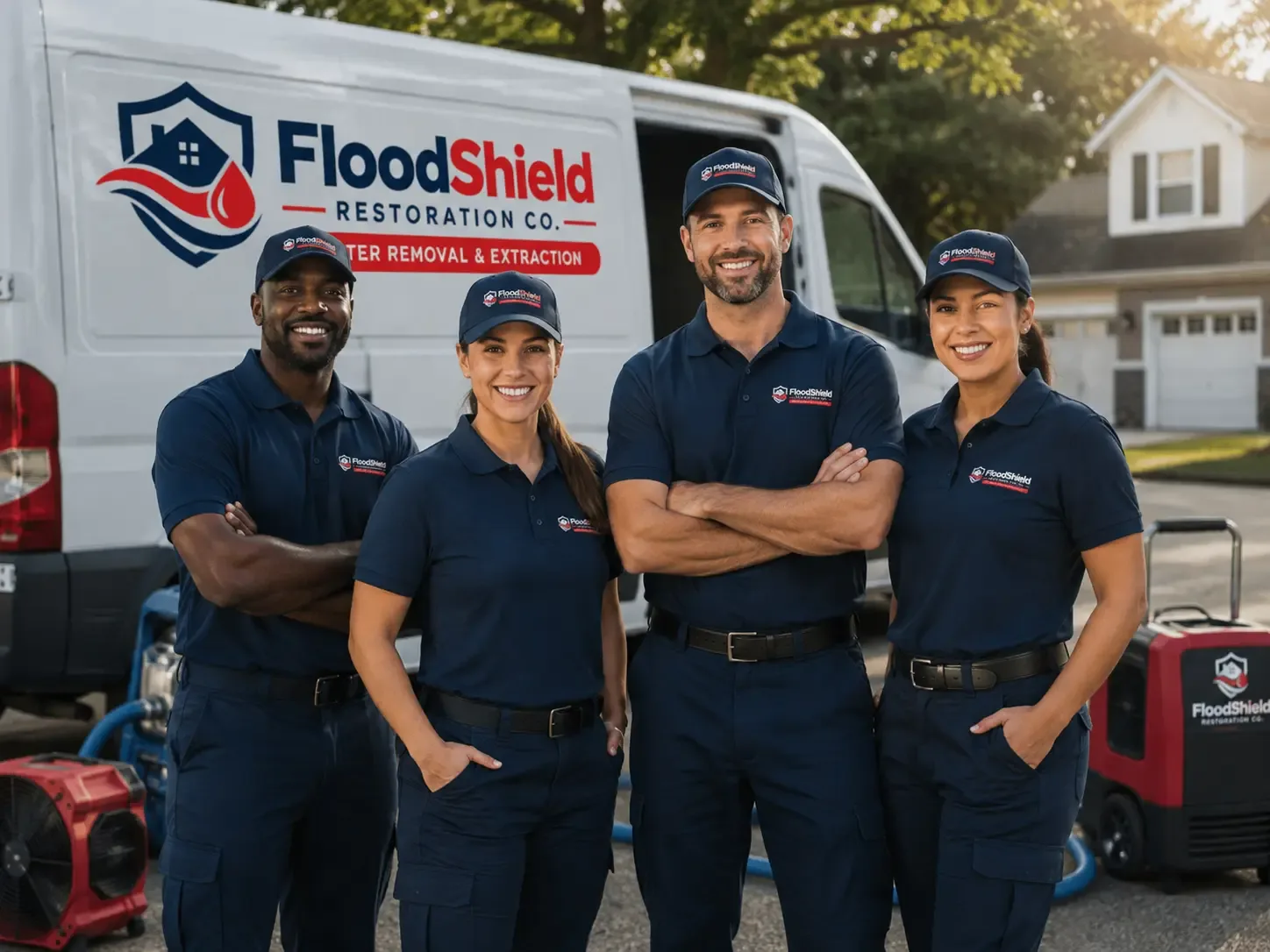 Flood Damage Restoration company in Newtown, PA